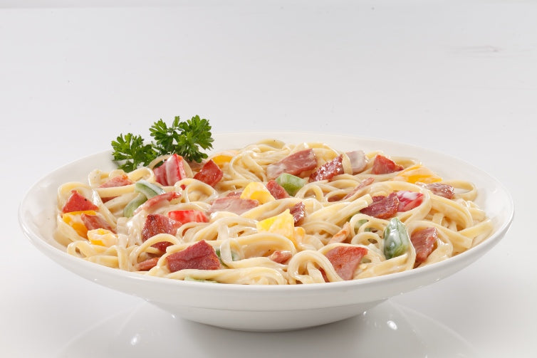 Country Ham Alfredo Pasta